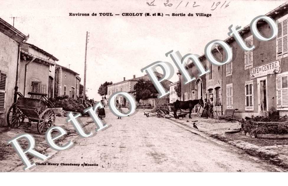 Sortie du village