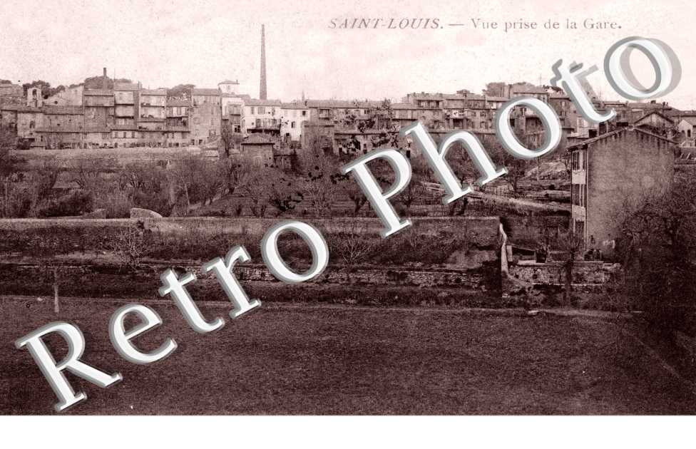 SAINT-LOUIS vue prise de la gare
