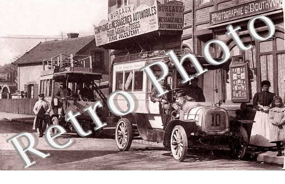 (2 camions) compagnie des messageries automobiles