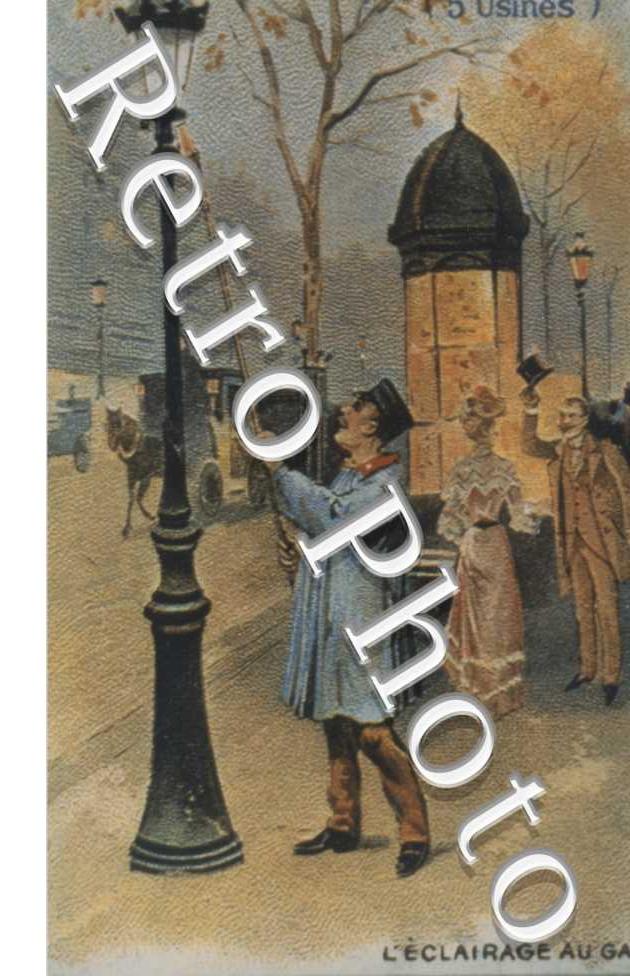 l&#039;eclairage au gaz