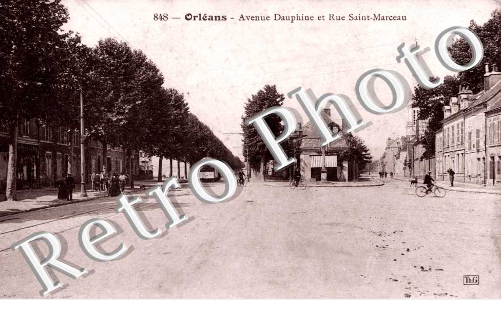 Avenue Dauphine et rue Saint Marceau
