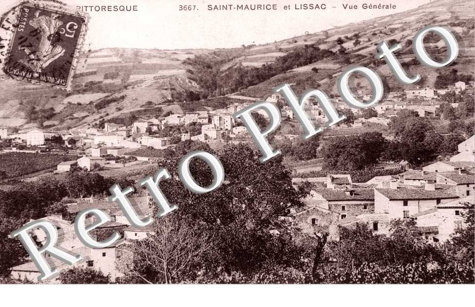 SAINT MAURICE ET LISSAC Vue generale