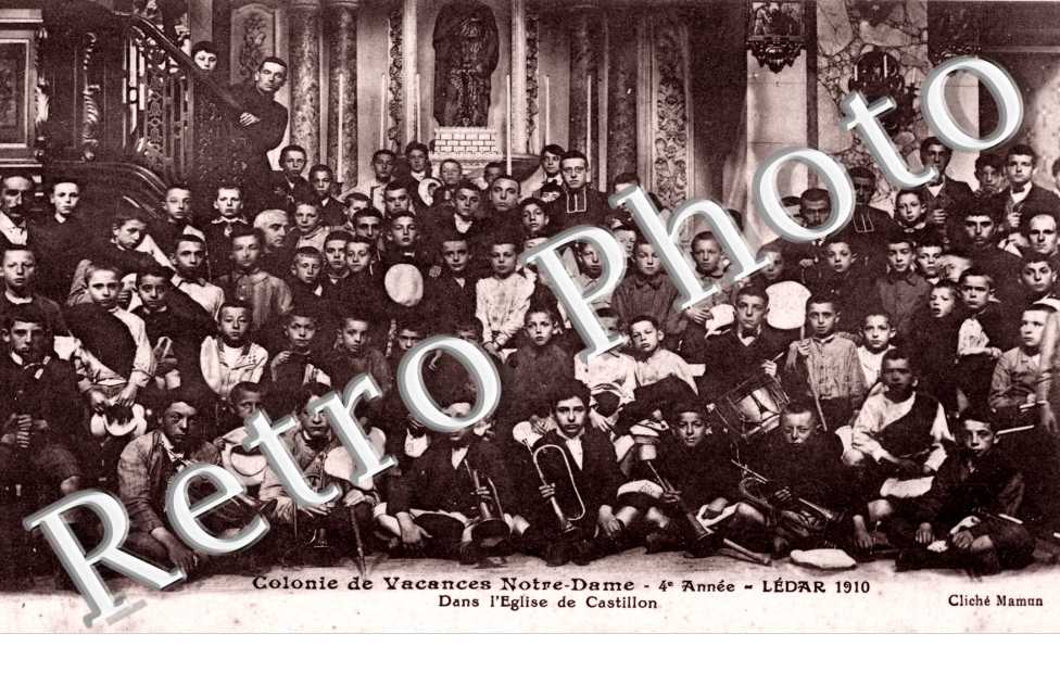 Colonie de Vacances Notre Dame, 4eme annee, Ledar 1910