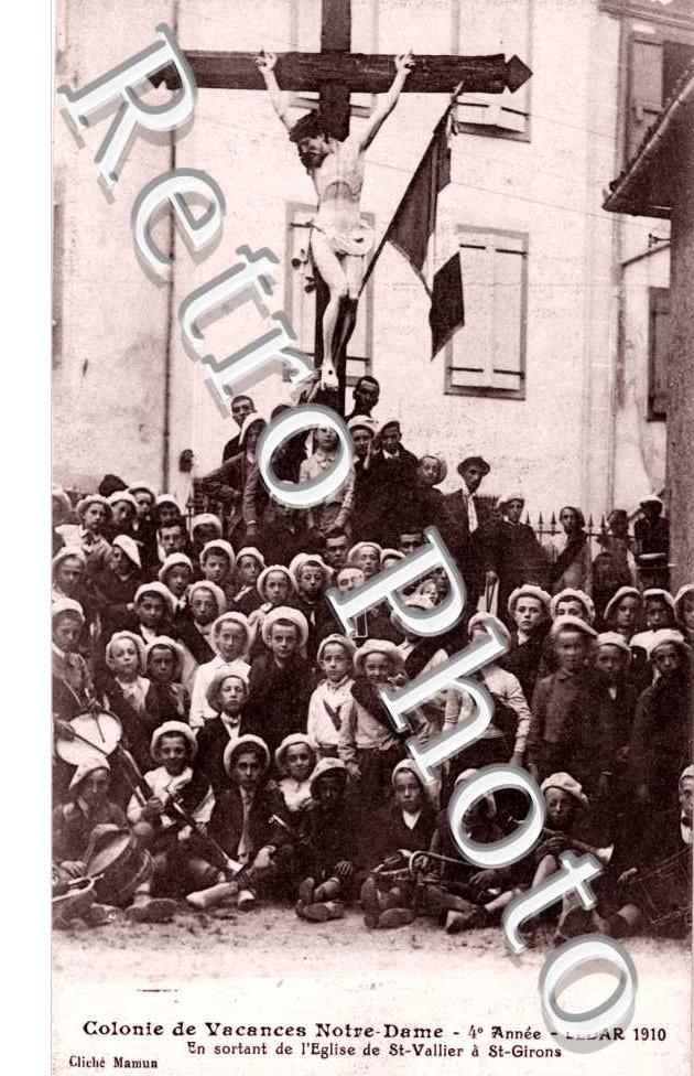 Colonie de Vacances Notre Dame, 4eme annee, Ledar 1909