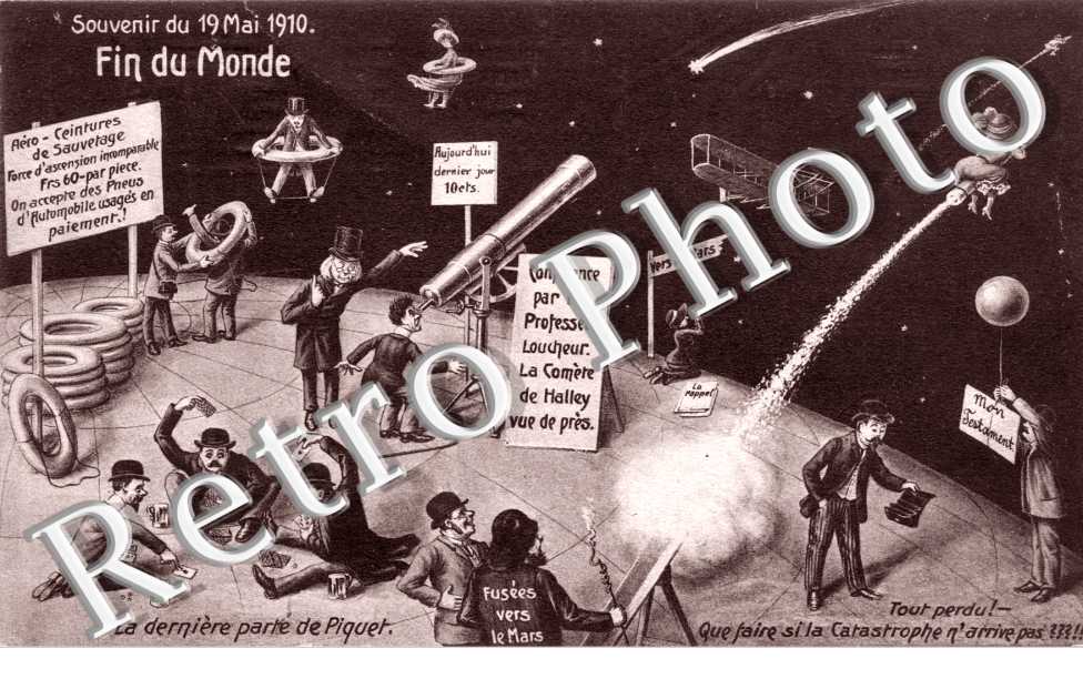 Souvenir du 19 mai 1910 Fin du monde