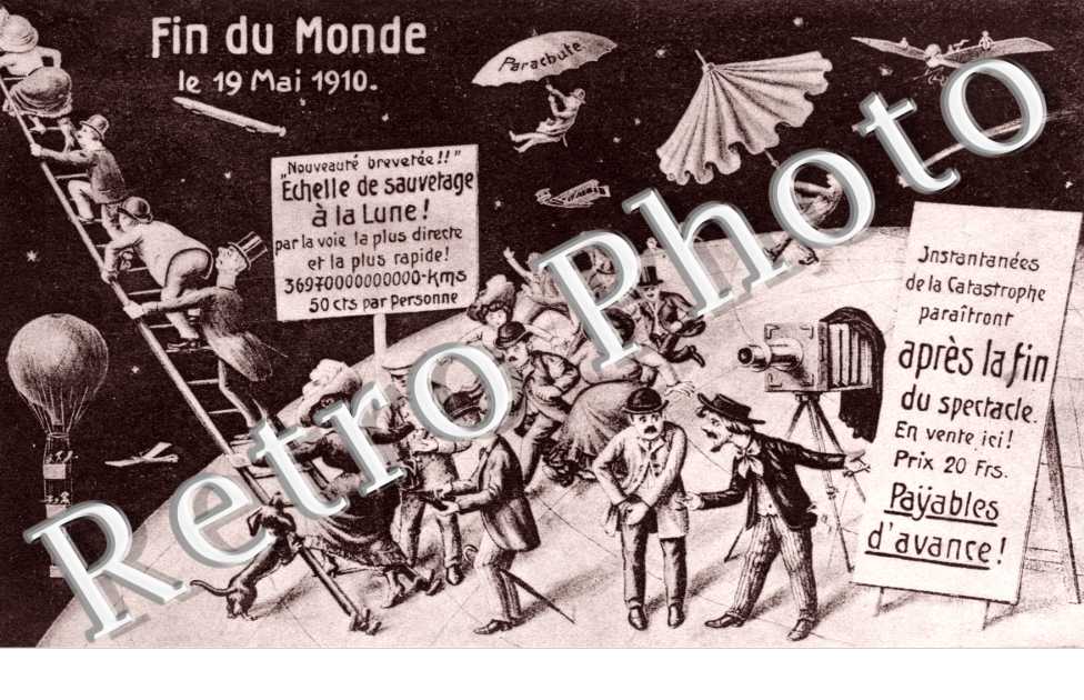 Souvenir du 19 mai 1910 Fin du monde