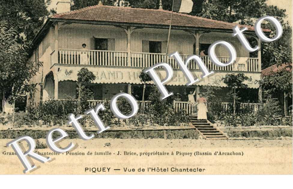 Piquey - Vue de l&#039;hôtel Chanteclerc - Bassin d&#039;Arcachon