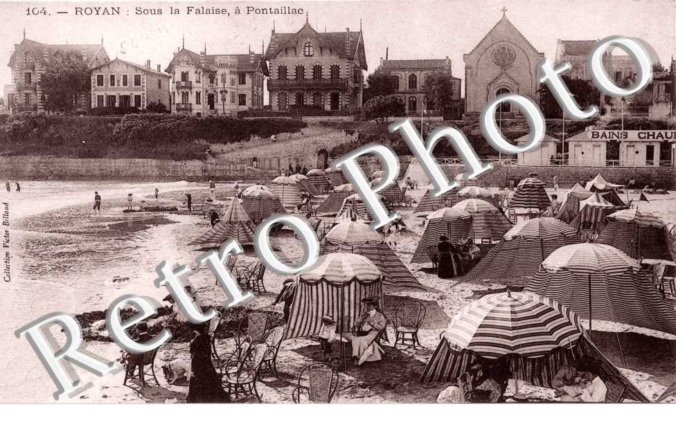 Sous la falaise a Pontaillac