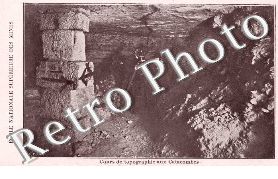 Ecole Nationale Superieure des Mines - Cours de Topographie aux Catacombes