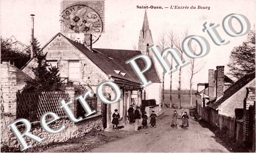 l&#039;entree du bourg