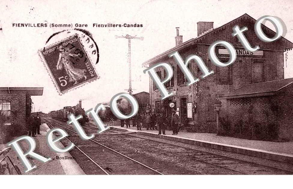 la gare de Fienvillers Candas