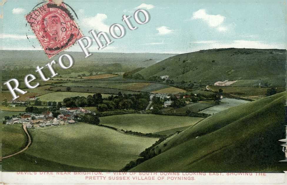 Devil&#039;s Dyke, Pretty Sussex village of Poynings