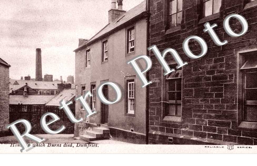 House in which Burns died