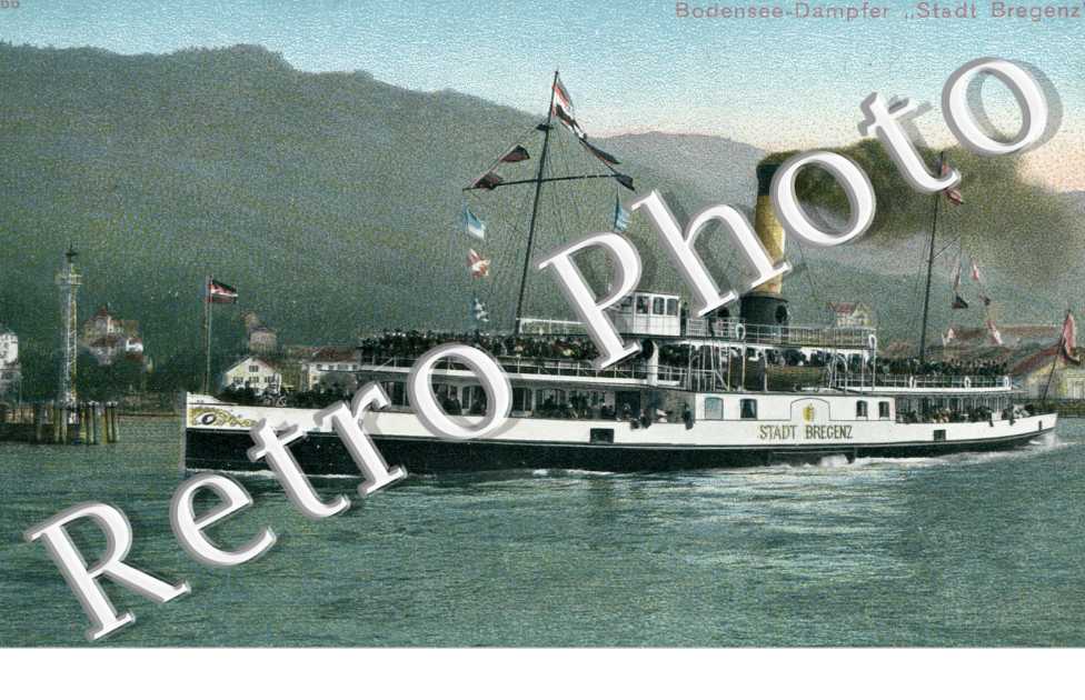 Bodensee-Dampfer  Stadt Bregenz