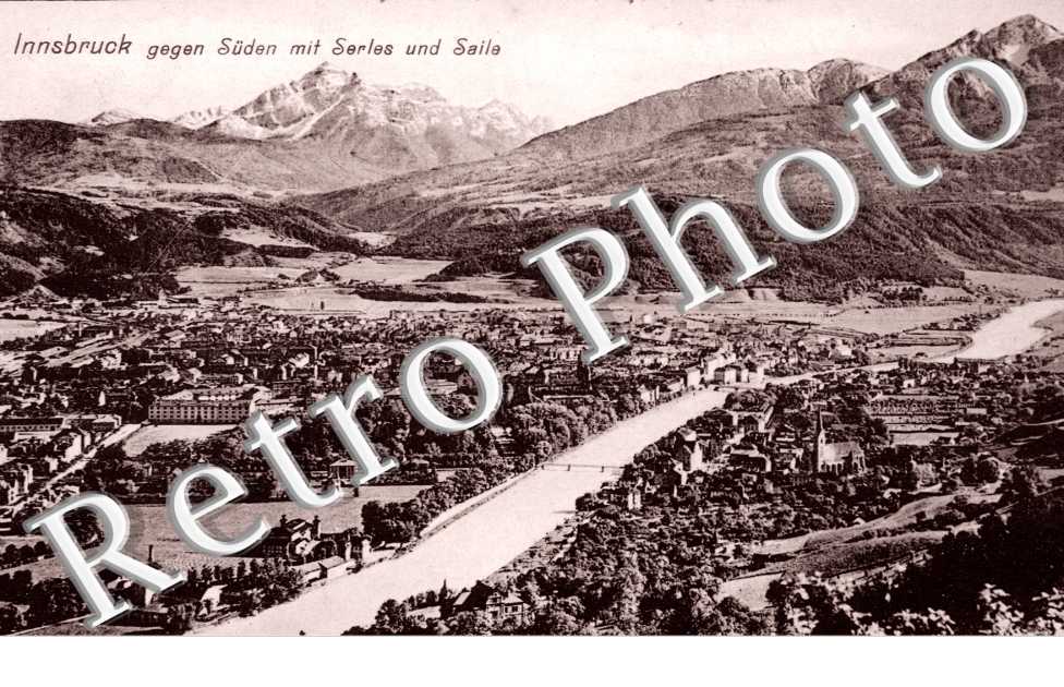 gegen Suden mit Serles und Saile