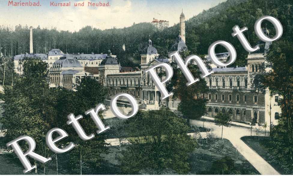 Marienbad, Kursaal und Neubad