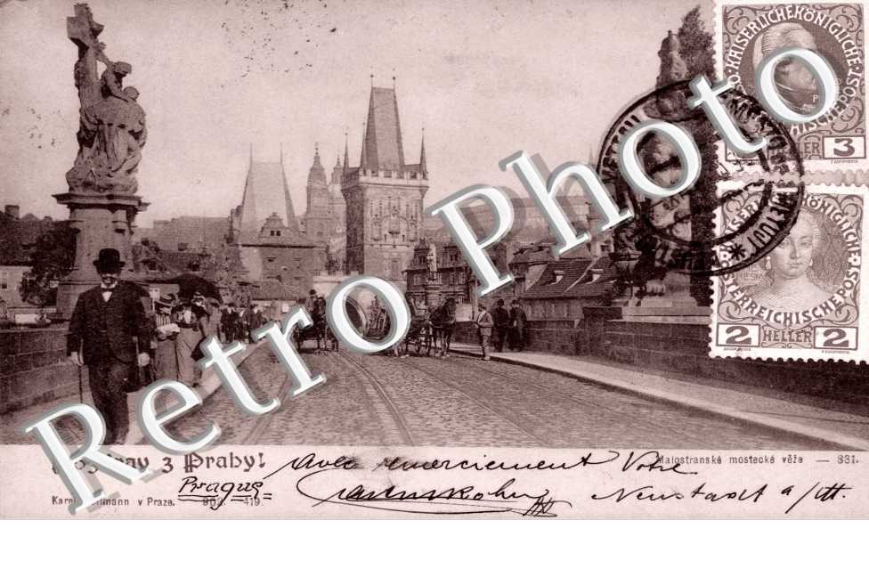 PRAHA,  Pozdrav z Praby
