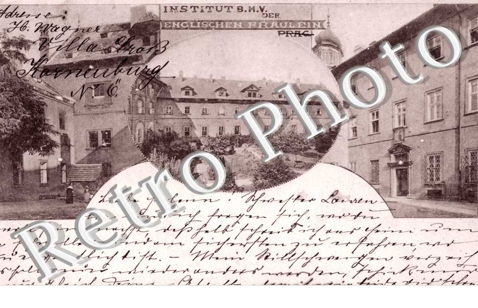 PRAHA, Institut B. M. V. der Englischen Fraulein  -  1911