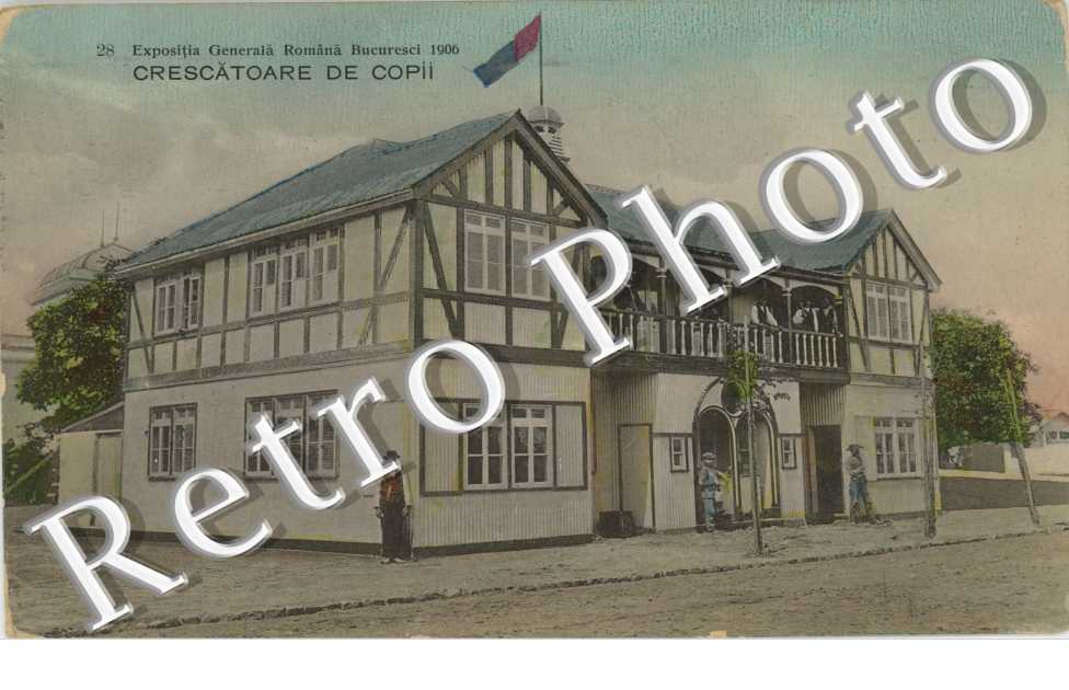 Crescatoare de Copii Exposition Generala Romana Bucuresti 1906