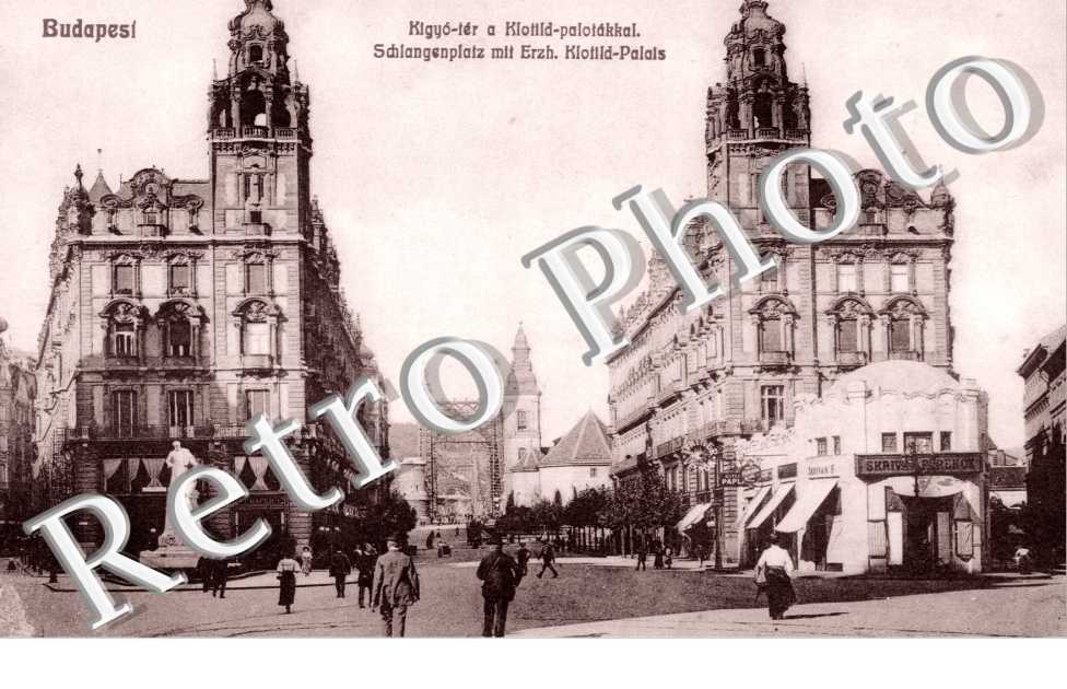 Kigyo ter a Klotild palotakkal