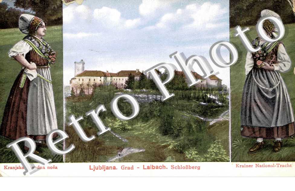 Kranjska narodna nosa, Laibach Schlossberg