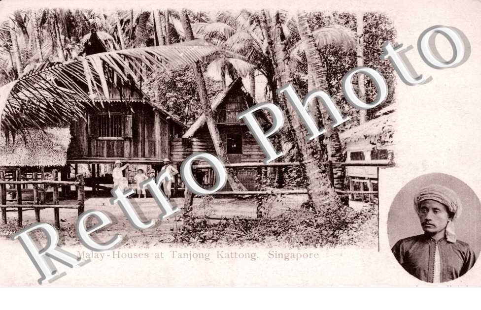 Malay Houses at Tanjong Kattong