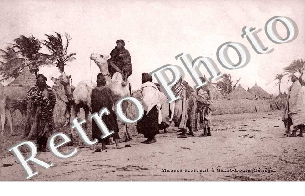 Maures arrivant a Saint Louis