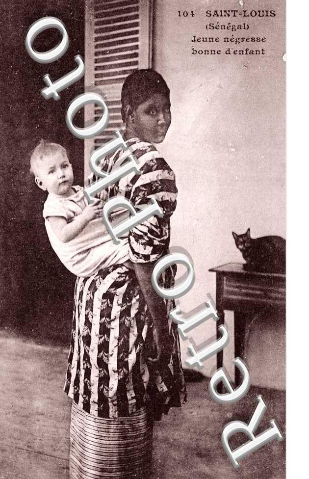 Jeune Senegalaise bonne d&#039;enfant