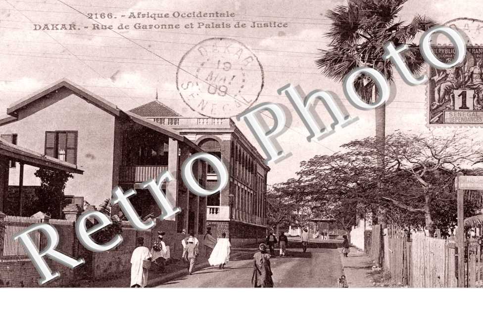 Rue de Garonne et Palais de Justice