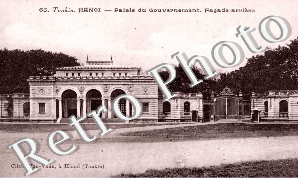 Palais du Gouvernement. Facade arriere