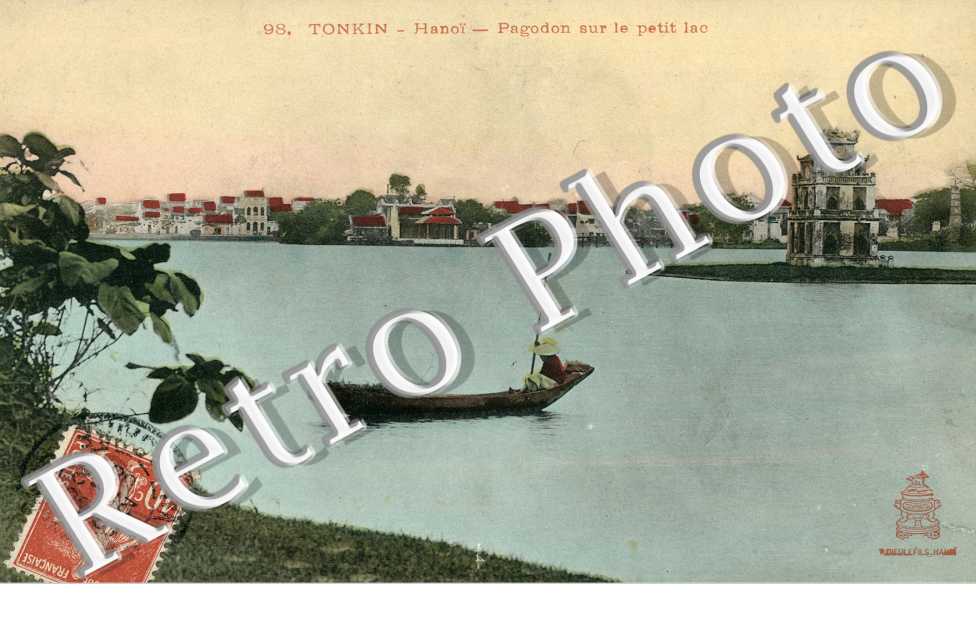 Pagodon sur le Petit lac
