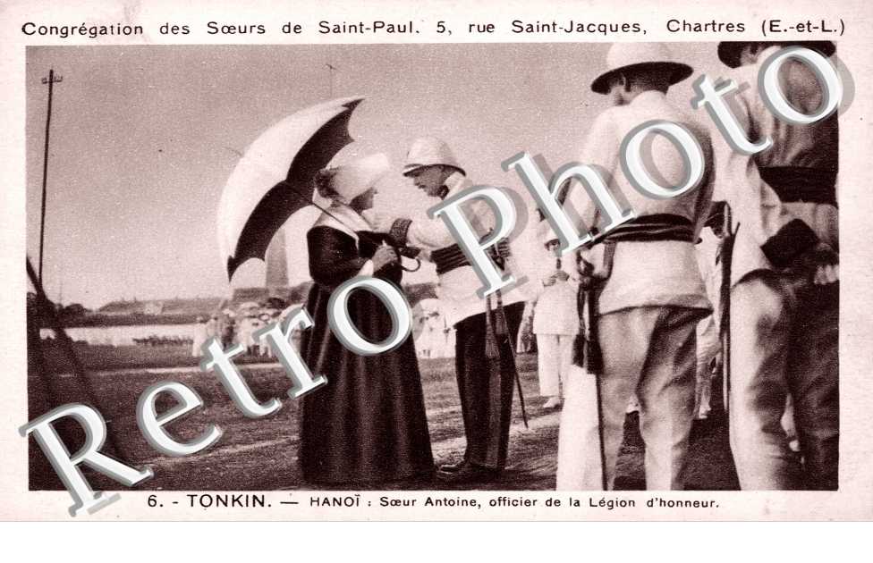 Congregation des Soeurs de Saint Paul, Soeur Antoine, Officier de la Legion d'Honneur