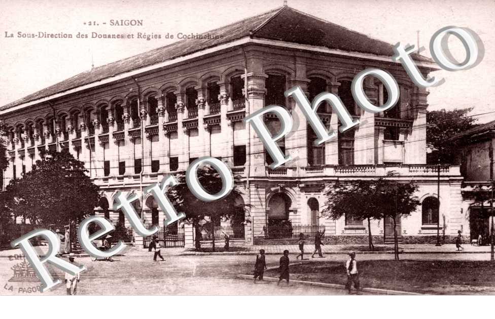 Saigon, Sous direction des Douanes et Regies de Cochinchine
