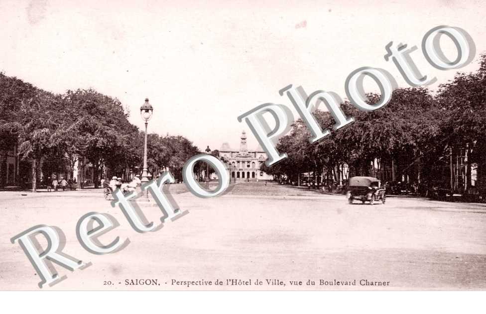 Saigon, Hotel de Ville, Boulevard Charner