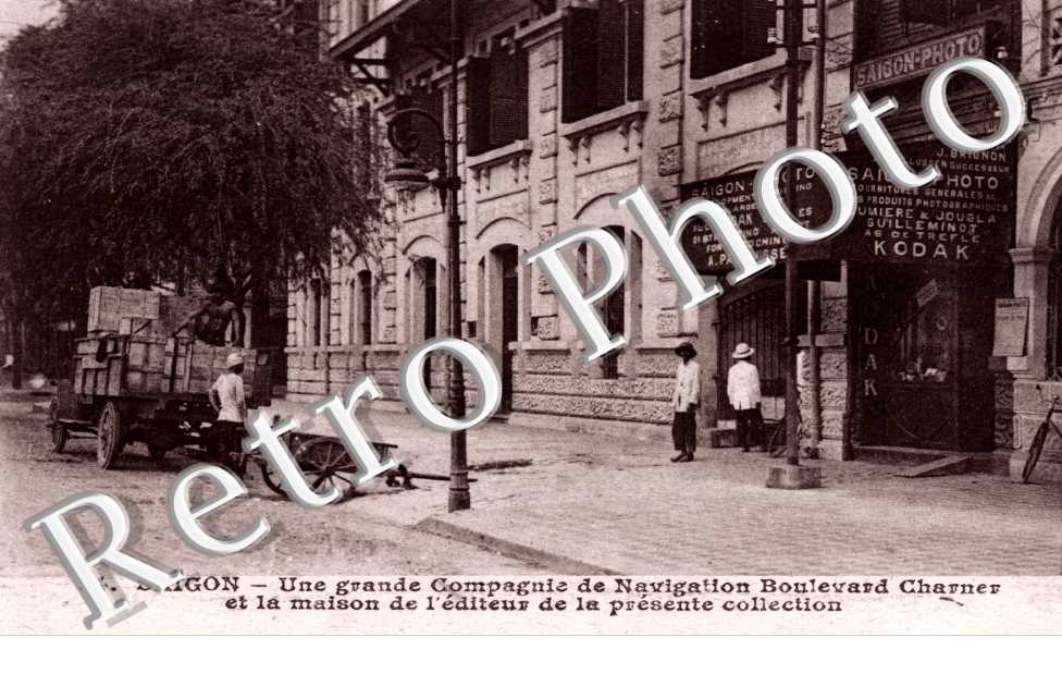 Saigon, Compagnie de Navigation Boulevard Charner et Maison de l'Editeur