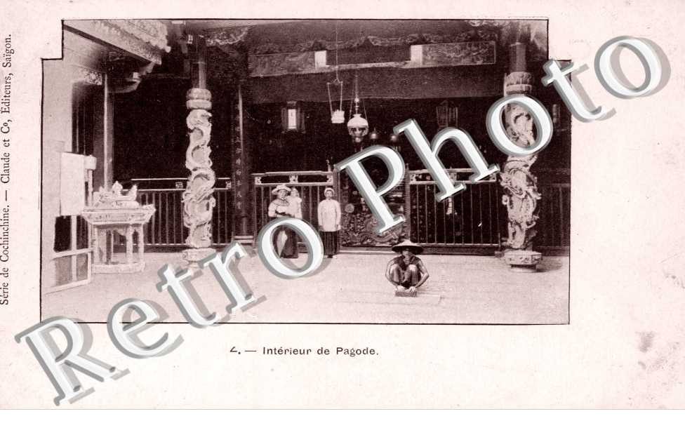 Saigon, Interieur de Pagode