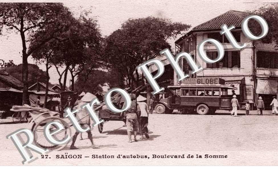 Saigon, Station d'autobus, Boulevard de la Somme