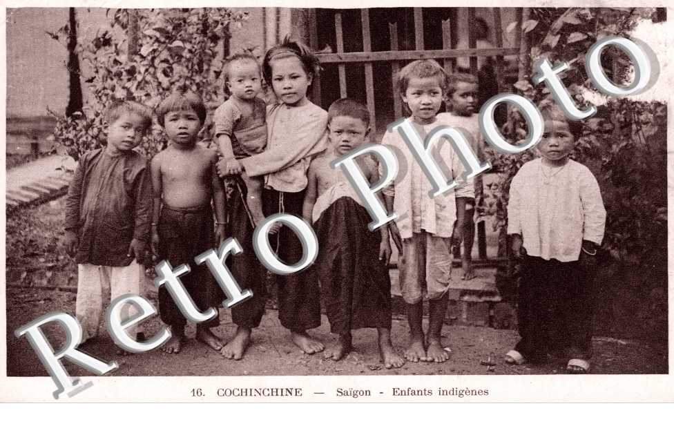 Saigon, Enfants indigenes