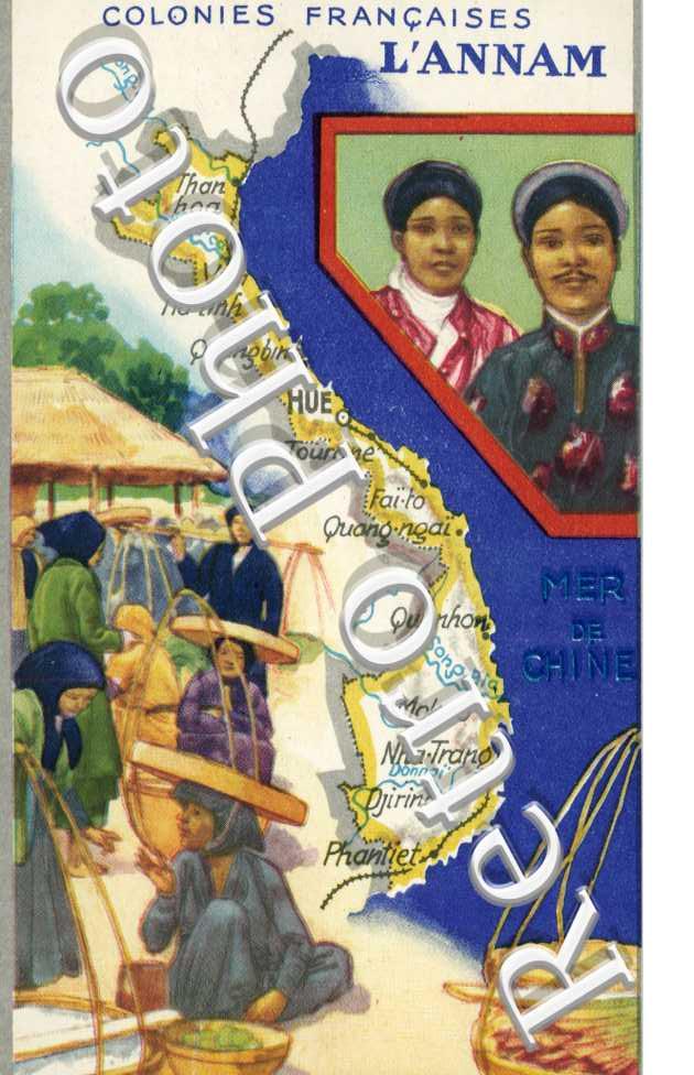 Saigon, Colonies Francaises l'Annam