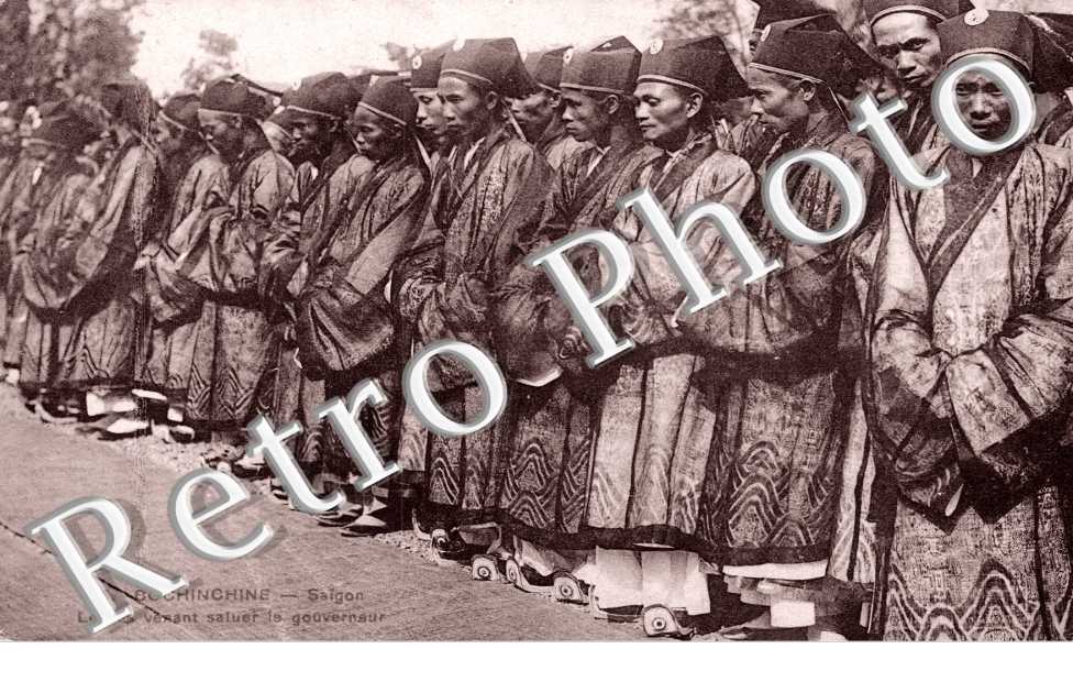 Saigon, Lettres venant saluer le gouverneur