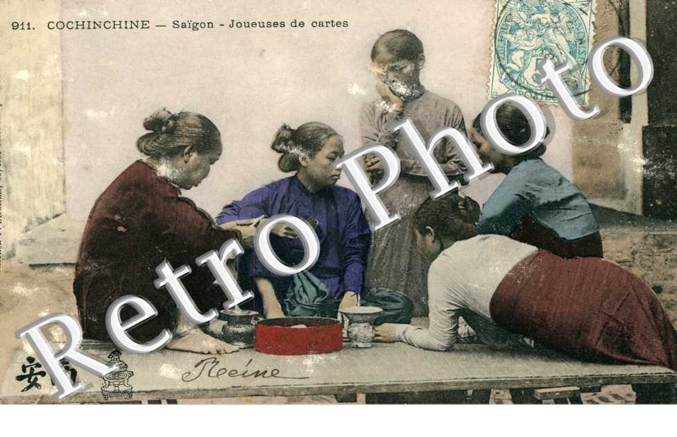 Saigon, Joueuses de cartes