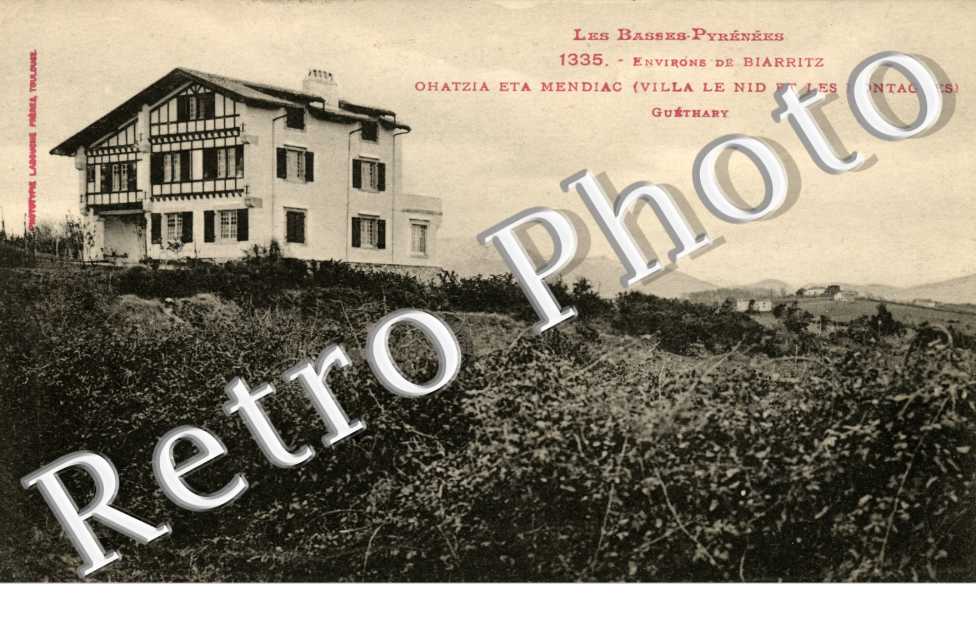 environs de Biarritz Ohatzia eta Mendiac  Villa Le Nid