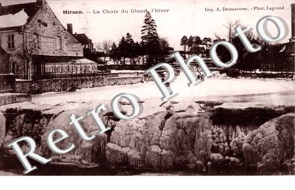 la chute du Gland l&#039;hiver