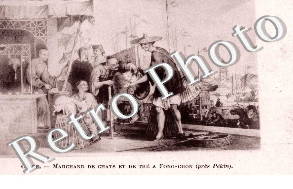 Marchand de chats et de the