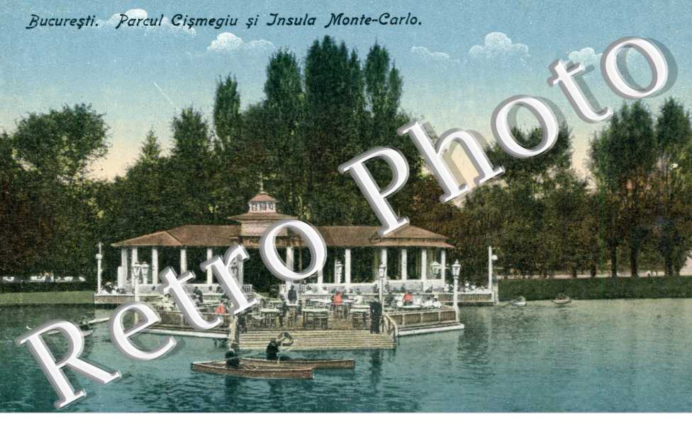 Bucuresti  Parcul Cismegiu si insula Monte Carlo