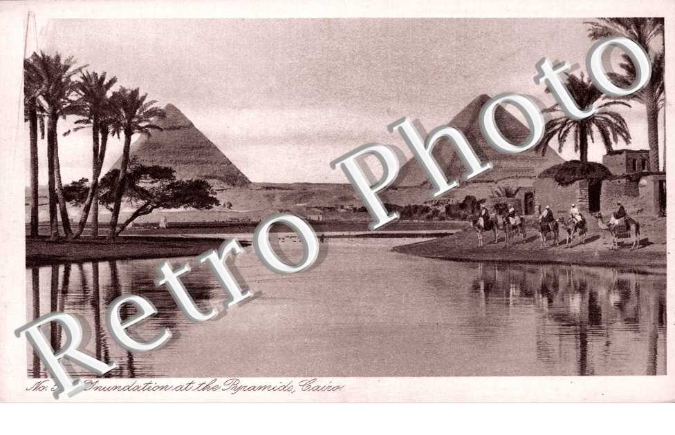 Inundation at the Pyramids, Cairo