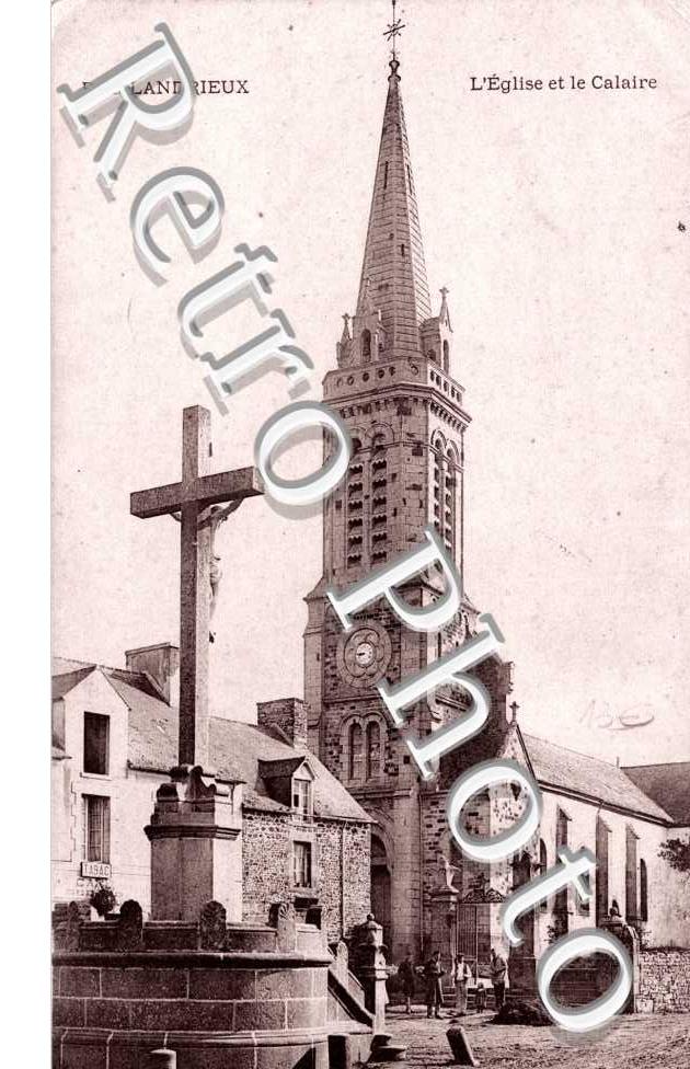 l&#039;eglise et le calvaire