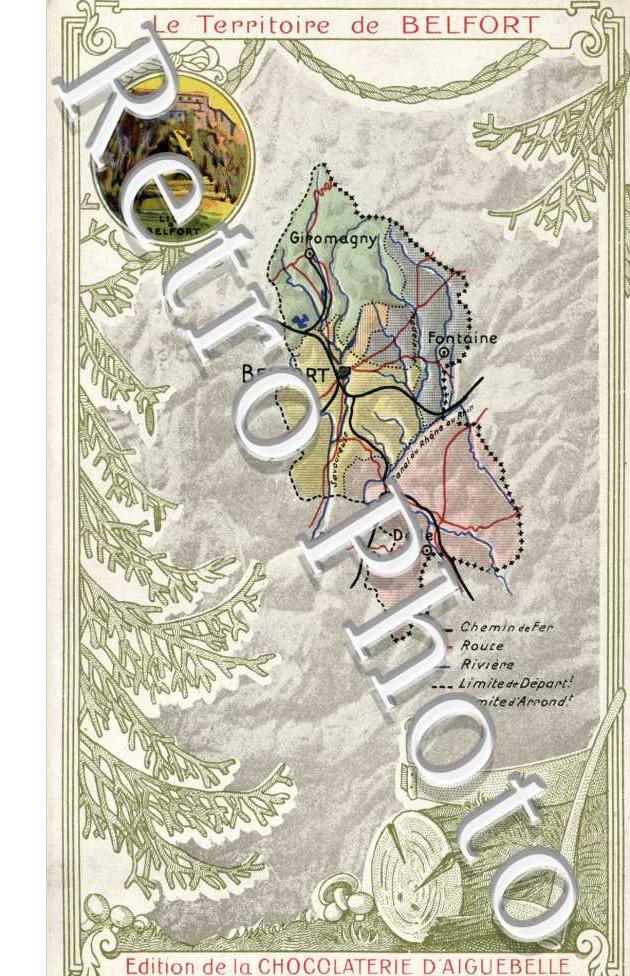 la Carte geographique