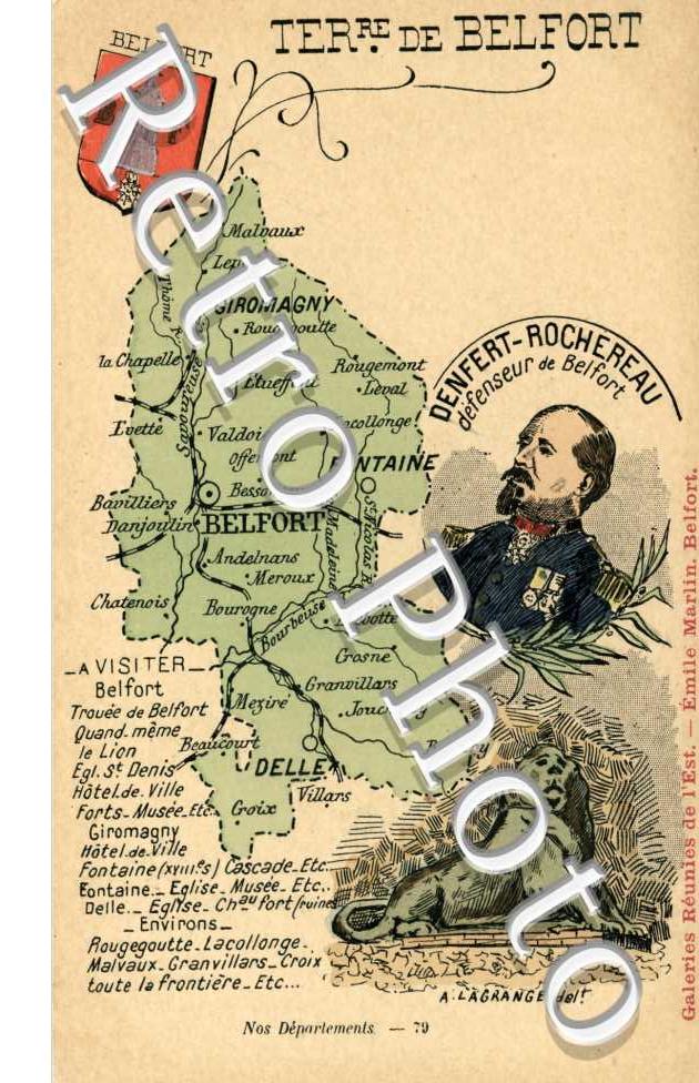 la Carte geographique