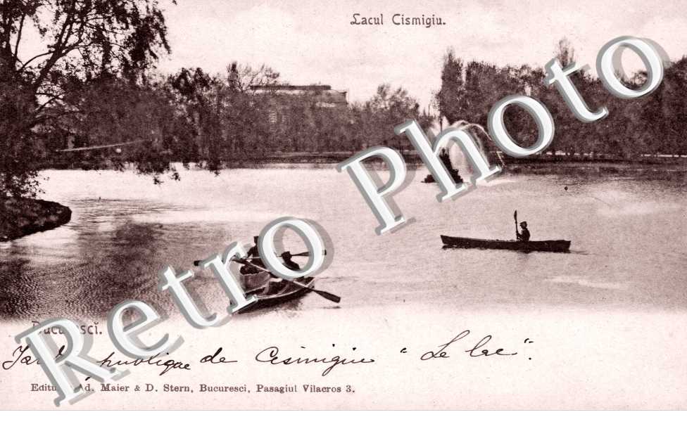 Bucuresci  Lagul  Cismigiu